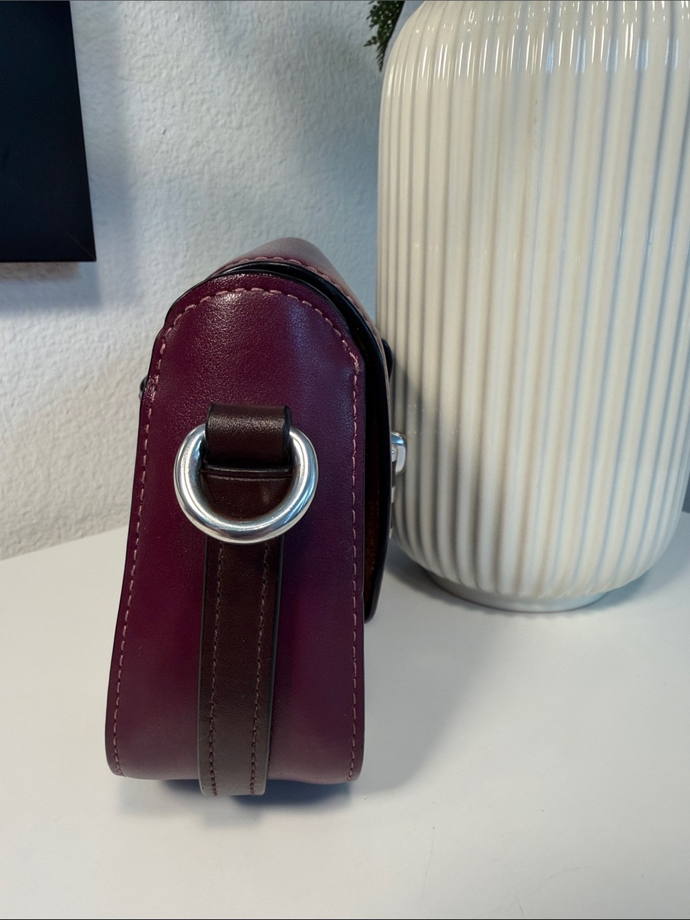 Coach Brie Leather Crossbody Bag - Picture 8 of 14
